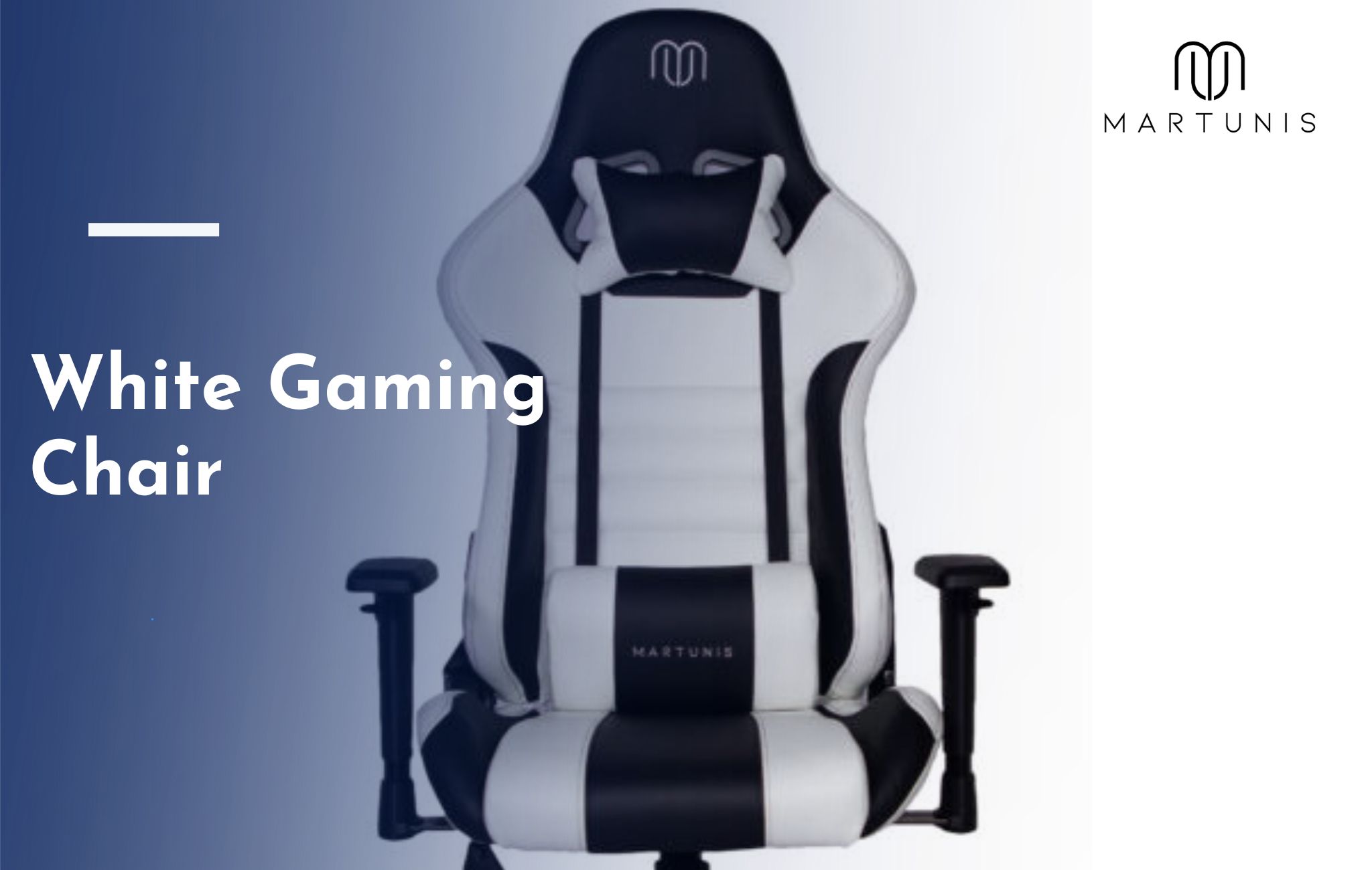 white gaming chair