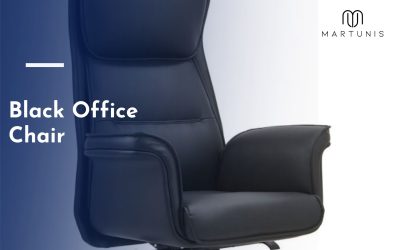 black office chair