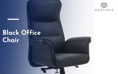 black office chair