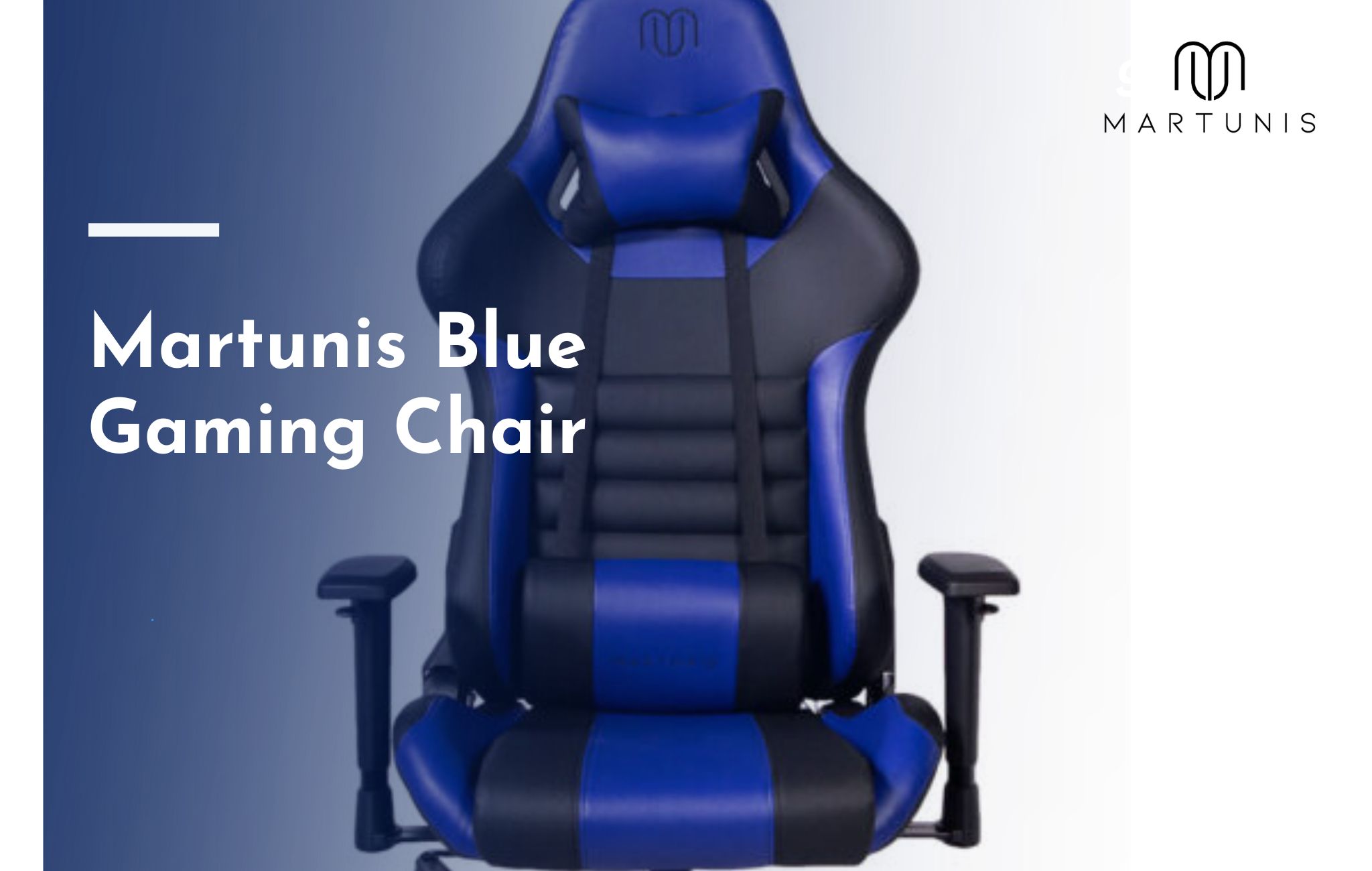blue gaming chair