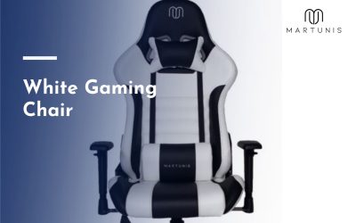 white gaming chair